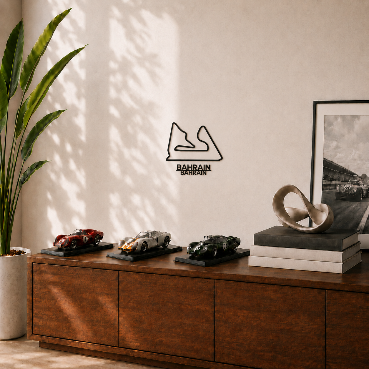 Bahrain 3D Printed Racing Circuit Wall Art – Individual Track - Image 2