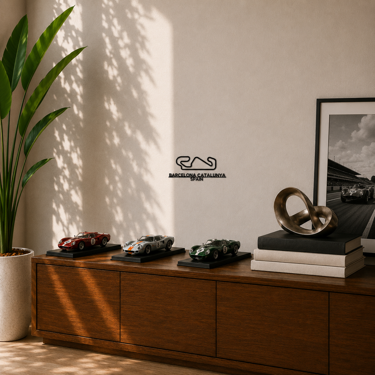 Barcelona Catalunya 3D Printed Racing Circuit Wall Art – Individual Track - Spain - Image 2