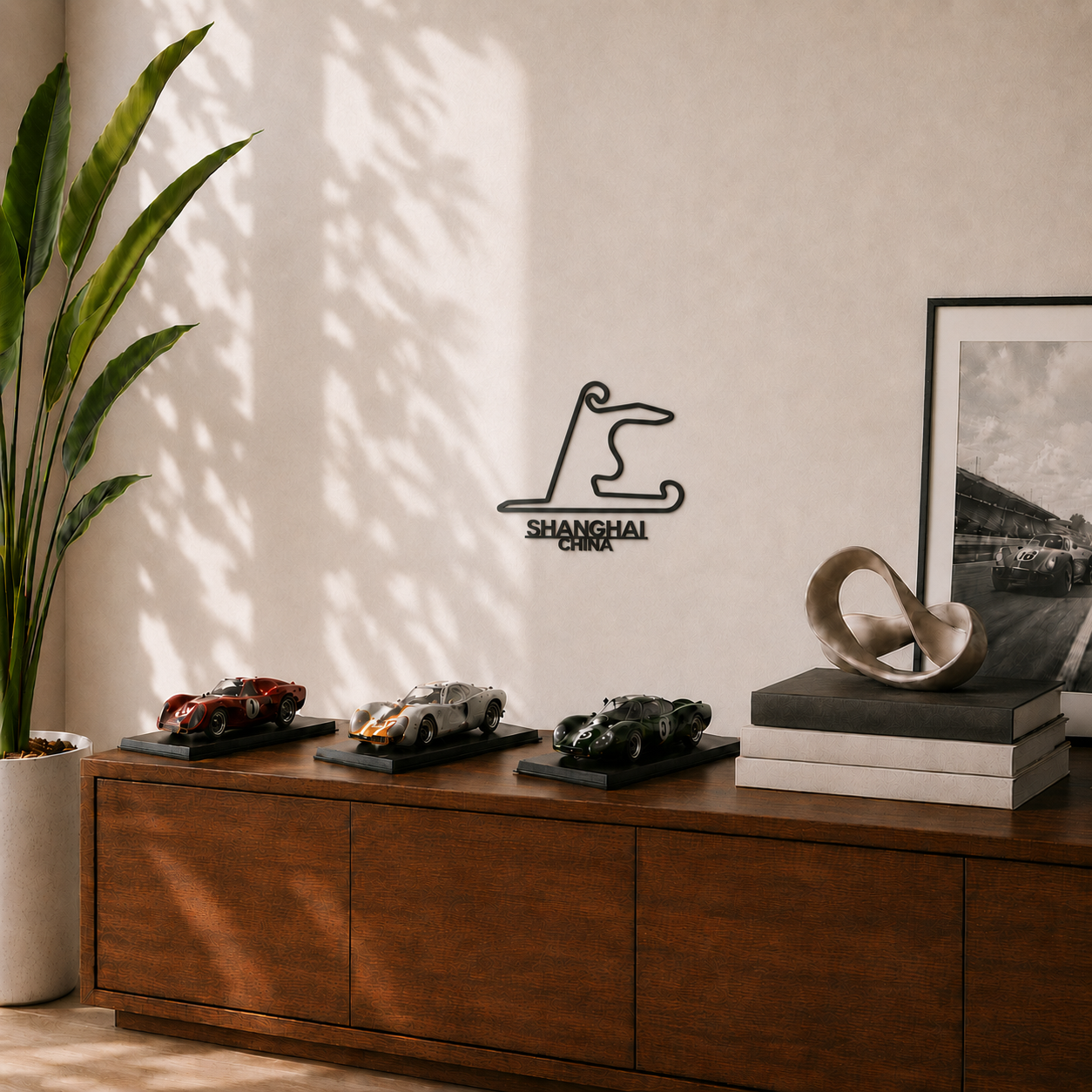 Shanghai 3D Printed Racing Circuit Wall Art – Individual Track - China - Image 2